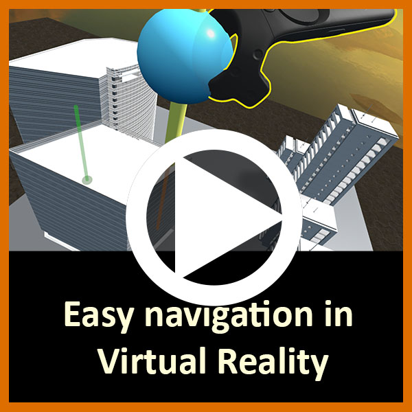 Demo Video of Easy Navigation in Virtual Reality